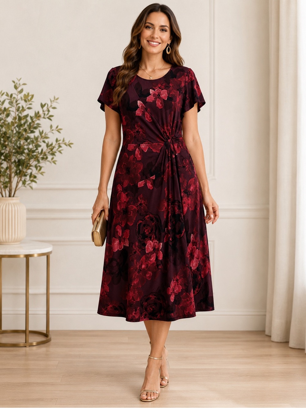 Signature Collection Floral Dress 26W/28W